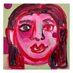 "lady in pink"